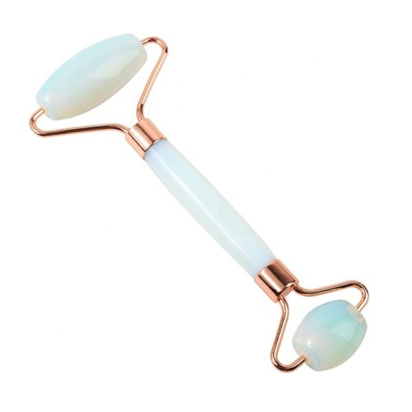 Opalite Stone Roller with Rosegold Handles | Mikay Health