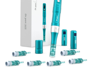 Dr.pen Ultima A6S (Battery Operated & Corded Device) with 12 Cartridges (Variety Pack)