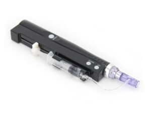 MyM Mesotherapy Derma Pen with 7 Bio Lights (Black)