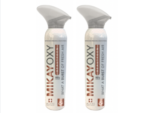MikayOxy Beautygen Grapefruit 95% Purified Oxygen 9L x 2 (Duo Pack)